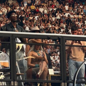 Cardi B Spotted At Beyoncé’s Cowboy Carter Tour In Paris.