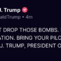 “Israel. Do Not Drop Those Bombs.”—- President Trump Sends Stern Warning To Israel After Ceasefire Agreement