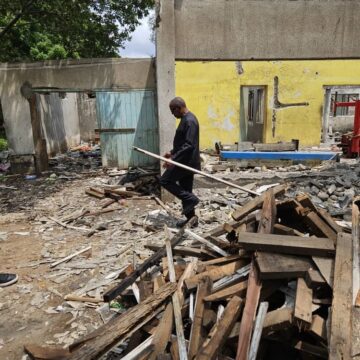 Peter Obi Cries Out Against The Unjust Demolition Of His Brother’s Property In Lagos State By An Unknown Authority.