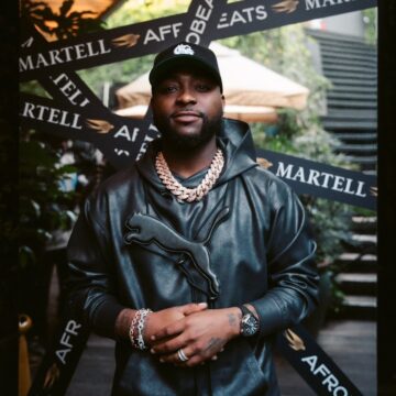 Nigerian Artist Davido, Announces New Partnership With Martell