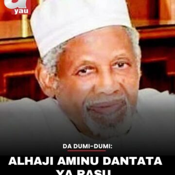 THE HISTORIC HAJ TRIP OF ALH ALHASAN DANTATA.