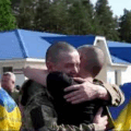   Ukrainians Welcome Back Home Prisoners Of War