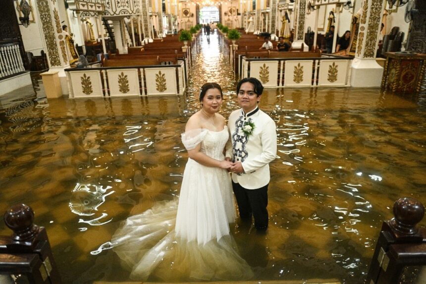 IMG-20250723-WA0017 Photos & Video: Long-Time Couple Against Flooding Odds, Exchanged Their “I Dos” In Barasoain Church, Malolos, Bulacan.