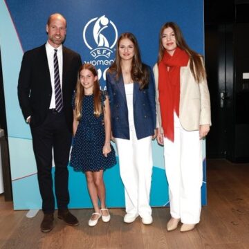 Photos: Royalty At UEFA Women’s EURO 2025 Final