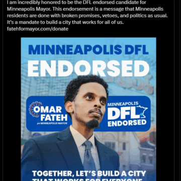 Screenshot (123) Omar Fateh Wins Minneapolis Democratic Party Endorsement For Mayor.