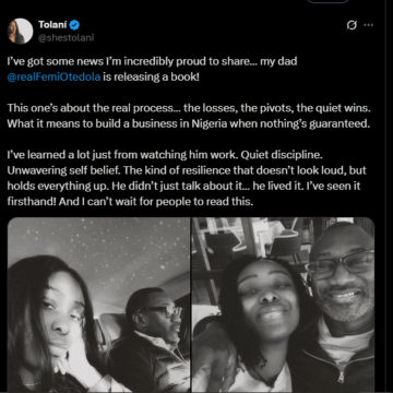 Screenshot (132) Nigerian Billionaire And Philanthropist Otedola’s Daughter, Expresses Joy At Father’s Memoir
