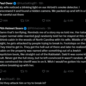 X: Safety Tips Airbnb Rentals