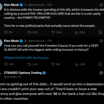 Screenshot (22) Elon Musk Renew Vigorous Campaign Against President Trump’s Big Beautiful Bill Says It Increases Debt, Calls For New Political Party