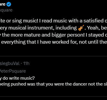 Peter Psquare Speaks Out  Clarifies Roles He Played In The Family Musical  Business