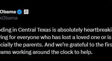 Screenshot (37) Texas Flash Floods: Former US President Barracks Obama And Wife Sympathises With Affected Families