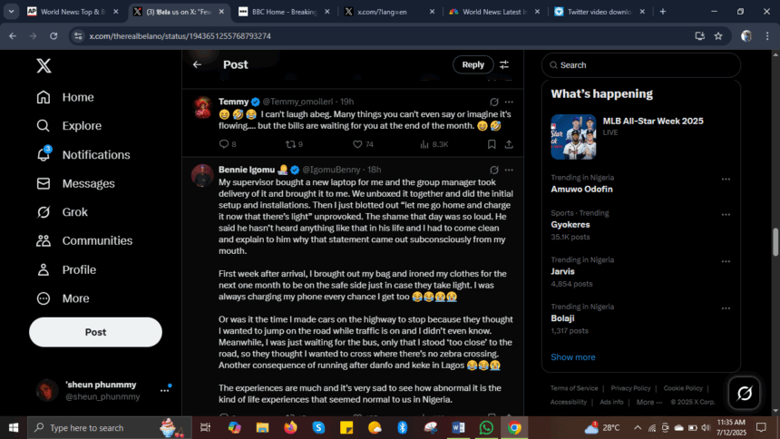 X: Nigerians Living Abroad Share Fresher’s Culture Shock