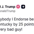 President Trump Describes GOP Congressman Thomas Massie As “A Very Bad Guy”