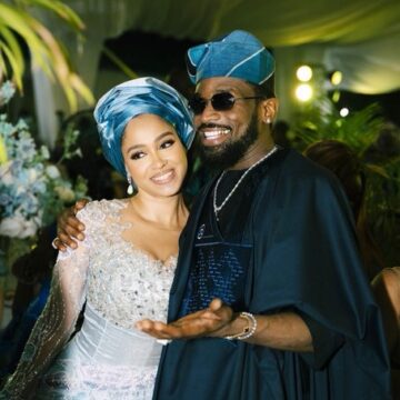 Photo: Nigerian Music Artist D’banj And Wife Celebrates Nine Years Wedding Anniversary