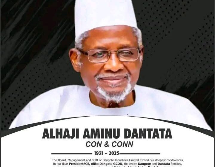 LIQUID CASH AND PROPERTIES LEFT BEHIND BY LATE ALH. AMINU DANTATA.