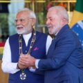 Photos: Brazil Confers On Indian P.M Narendra Modi ‘The Grand Collar Of The National Order Of The Southern Cross.’