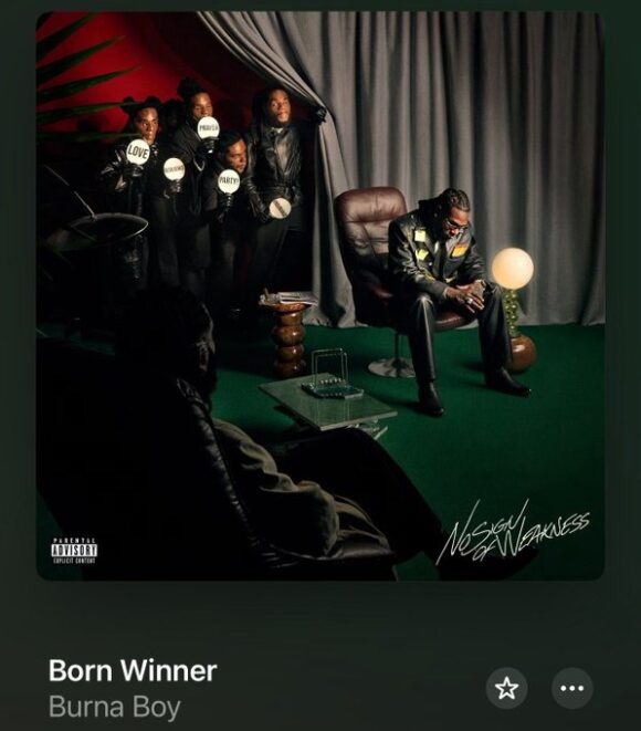 Burna Boy Releases ‘No Sign Of Weakness’, Is Now At No.8 On The Apple US Top Albums Chart