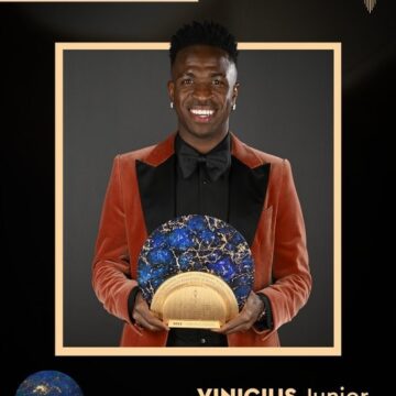 Photo: Happy Birthday To The 2023 Socrates Award Winner, Vinicius Jr!