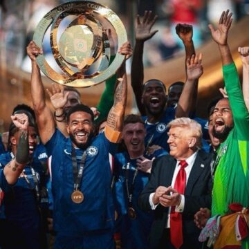 Video: President Trump Celebrates World Cup Championship Win With Chelsea FC