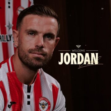 “We’re Delighted To Confirm The Signing Of Premier League And Champions League-Winning Captain Jordan Henderson On A Two-Year Deal”— Brentford FC Announces