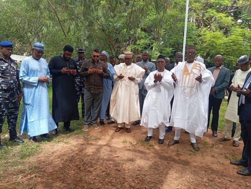 WhatsApp Image 2025-07-16 at 13.46.47_a334b64b Former Vice President, Atiku Abubakar, Malam Nasir El-Rufai And Mr. Peter Obi Among Those Attending The Prayer Session For The Soul Of Former President Muhammadu Buhari In Daura, Katsina.