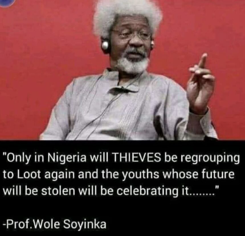 I challenge anybody to mention one person who’s better than Tinubu out of all, I mean all the Politicians grouping themselves to form coalition claiming to come back & rescue Nigeria they couldn’t rescue for 40 years as if they’re not the ones who actually looted Nigeria treasury to the shadow of itself