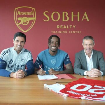 Video: “Talent In Abundance, Noni Madueke Is A Gunner” –Arsenal Welcomes NO. 20