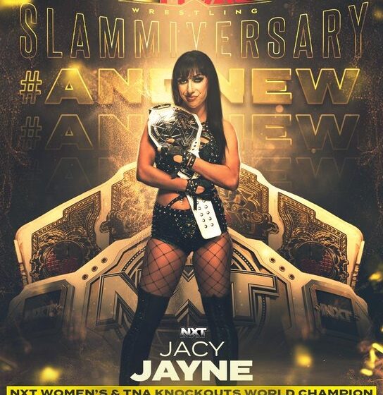 NXT Women’s Champion And TNA Knockouts Champion: Jacy Jayne Defeats Masha Slamovich To Become The New TNA Knockouts Champion.