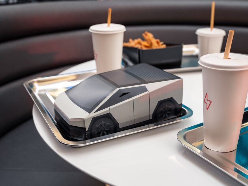 Tesla Launches A Retro-Futuristic Diner In Hollywood, Los Angeles