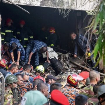 Photos & Videos: Bangladesh Air Force Training Jet Crashes Into A Dhaka School, 19 Reportedly Dead