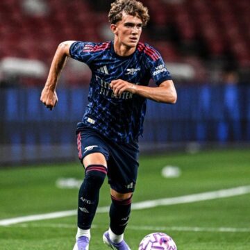 15-Year-Old Max Dowman Made His First Appearance For Arsenal’s Senior Team Against AC Milan Today