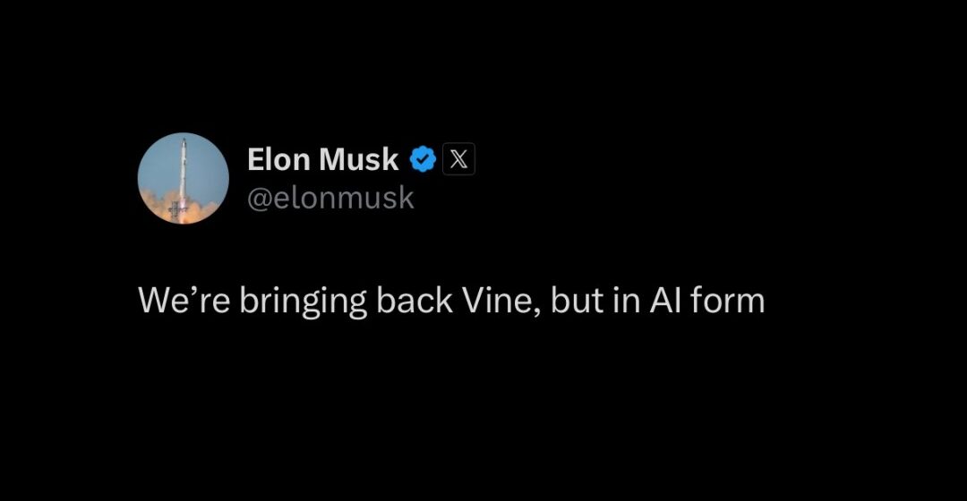 Elon Musk Announces Intention To Revive The Discontinued Short-Video Platform Vine, But With An Ai Component.