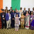 Prime Minister Narendra Modi Visits With Indian Community In The Maldives.