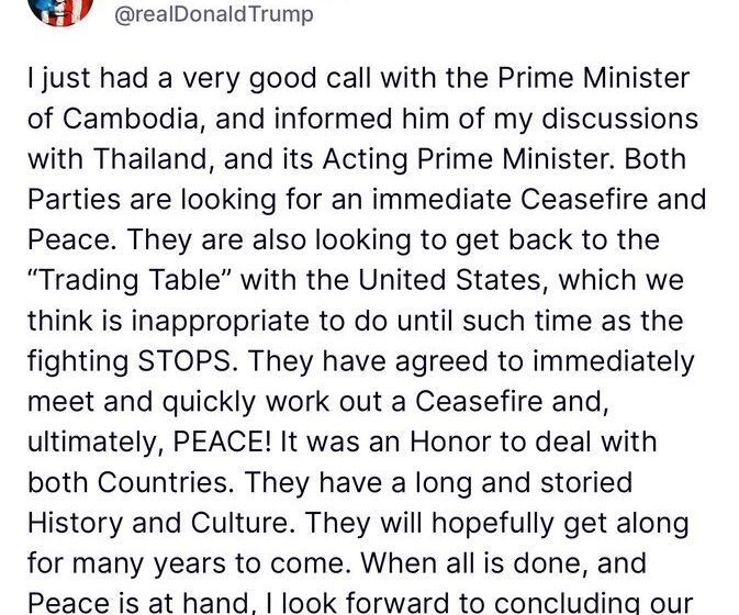 WhatsApp Image 2025-07-28 at 09.18.57_e8fa1265 President Donald Trump Say Cambodia And Thailand Look Toward Immediate Ceasefire Amid Ongoing War