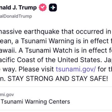 WhatsApp Image 2025-07-30 at 09.56.28_660c776b President Trump Warn Hawaiians Of Tsunami, Urge Them To Stay Safe As Massive Earthquake Hit Russia
