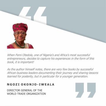 WTO DG Ngozi Okonjo-Iweala Recommends Nigerian Billionaire And Business Man Memoir