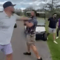 Drunken Canadian Man Gets Plummeted By Former NHL Player Nick Tarnasky On The Golf Course