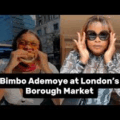 Nollywood Actress Bimbo Ademoye In London, Tasting Street Food Vlog
