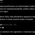 X:  “Registering A Name With CAC Doesn’t Mean You Own It As A Trademark”—Corporate Lawyer Educate Clients On Trademarking Names