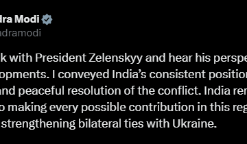 Narendra Modi Discloses He Speaks With President Zelenskyy, Pledges India’s Commitment To Ukraine In Conflict Resolution And Bilateral Relationship
