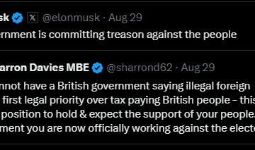 Screenshot (416) Elon Musk Throws Support For Olympic Medalist, Sharron Elizabeth Davies’s Statement Over British Government Priority For Immigrants