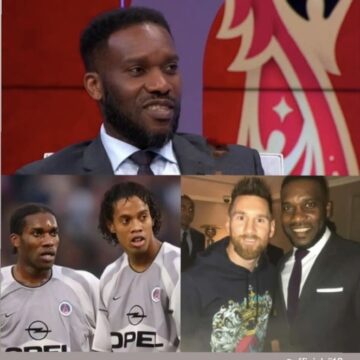 “When I First Met Messi, I Was Shocked Because He Recognized Me .” Jay Jay Okocha