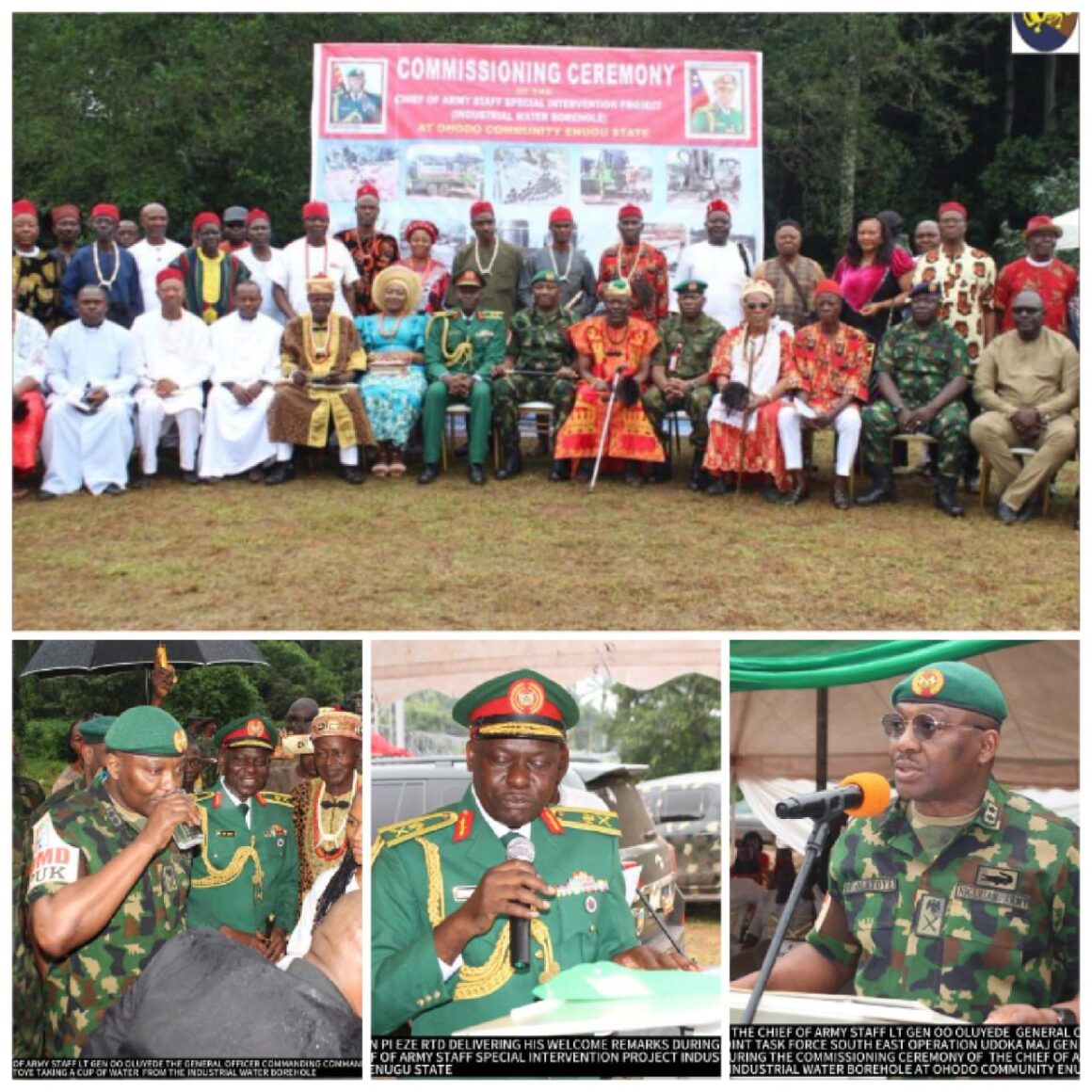 Chief Of Army Staff Commissions Civil-Military Cooperation Project In Enugu: Underscoring Partnership In Community Development Armed ForcesAugust 3, 2025