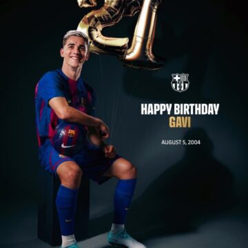 “Happy Birthday, Gavi!” Barcelona FC Celebrates Player