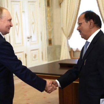 NSA Ajit Doval Lands In Moscow For High-Stakes Talks Amid Rising U.S. Tariff Threats Over India-Russian Oil Imports.