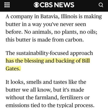 Video: Savor Company In Illinois Is Producing Butter With No Animals, No Plants, And No Oils — It’s Made From Carbon.