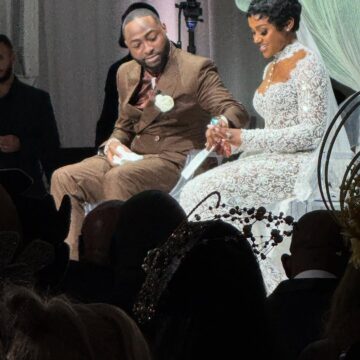 Photos: Nigerian Music Artist Davido And Wife Chioma’s Wedding In Miami