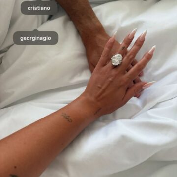 Cristiano Ronaldo’s Partner Georgina Rodriguez, Announces Engagement To The Footballer On Social Media.