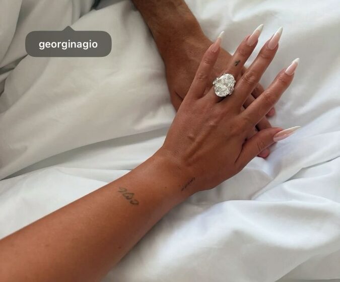 Cristiano Ronaldo’s Partner Georgina Rodriguez, Announces Engagement To The Footballer On Social Media.