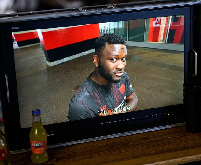“You Dey On Point”—Bayer 04 Leverkusen In A Banter With Its Nigerian  Player, Victor Boniface