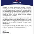Dangote Group Wishes Female Victim Hit By One Of Its Truck Full And Speedy Recovery After Amputation, Assure Family Of Support After Netizens Call The Company Out